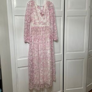 Just Me Small Long Party Formal Dress